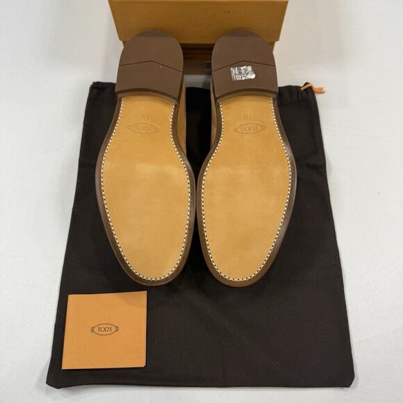 Tod’s MOCASSINO CUOIO FORMALE RO Loafer Size 7.5UK/9US New In Box MSRP $950 main image 2